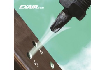 EXAIR 新PEEK超微超級空氣噴嘴，保證精確無痕吹排